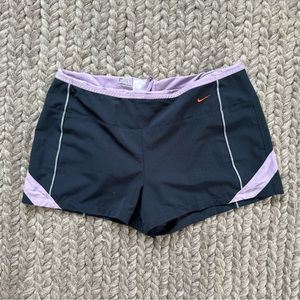 Nike tennis shorts navy and lavender - L